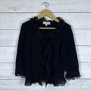 St. John Evening by Marie Gray Cardigan Sweater fits like Size 6